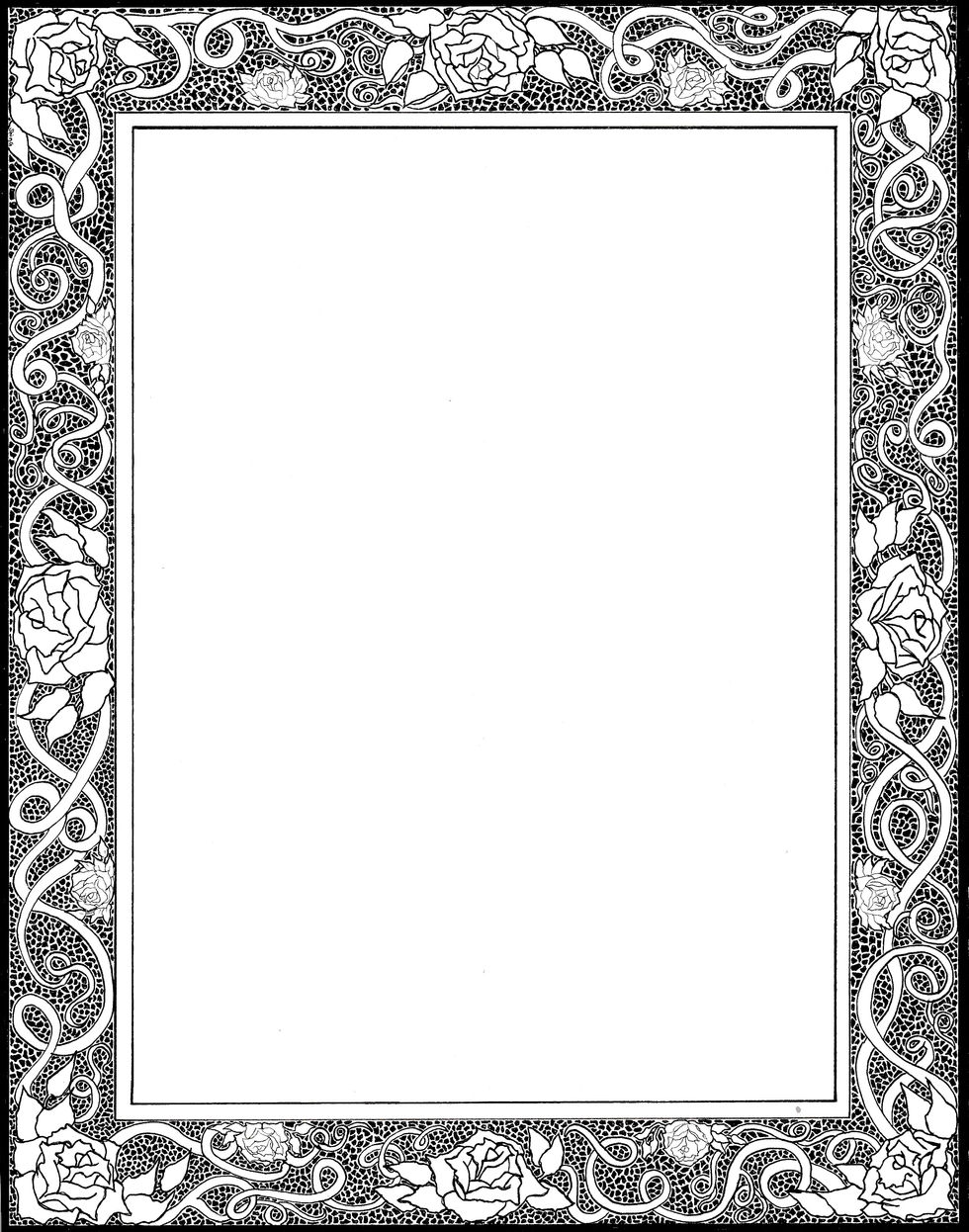 border for redbubble