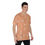 Miniature : TV4/ T-shirt manches courtes Col V orange figures géométriques
