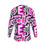 Miniatura: TLM3/ T-shirt manches longues col rond design grandes lettres roses