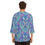 Miniature : TLM9/ T-shirt à manche longue avec lacé design hippie bleu