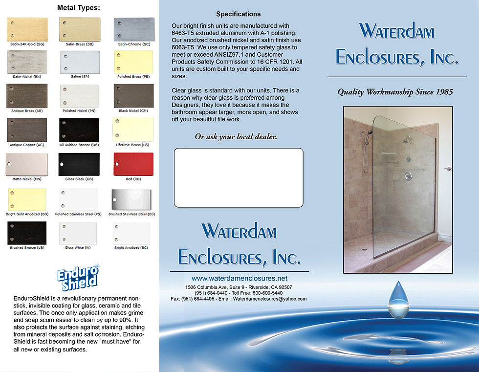 Heavy Glass Brochure (Outside)