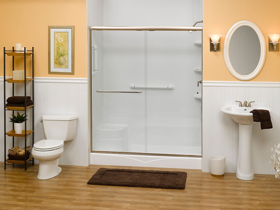 Acrylic_Shower_Liner_System_WithShower_Shelf_Seat_Bi-fold_Doors_white_seated_base_shower_v1