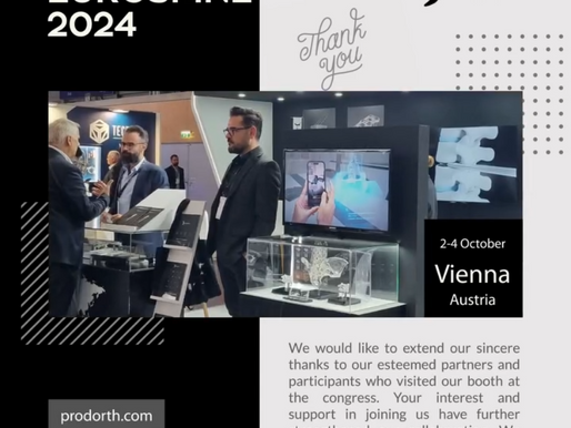 PRODORTH SPINE - THANK YOU EUROSPINE 2024