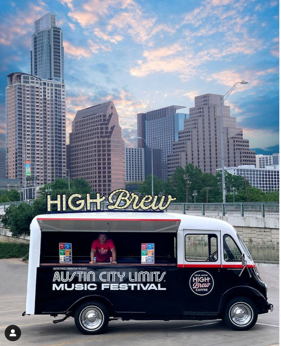 High Brew Coffee Van
