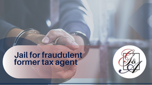 Jail for fraudulent former tax agent