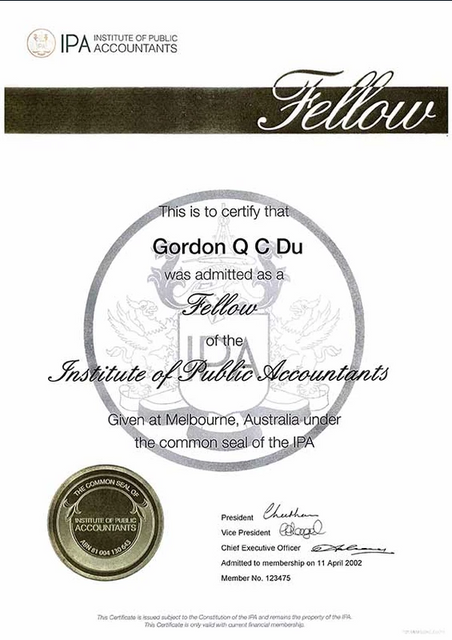 IPA fellow