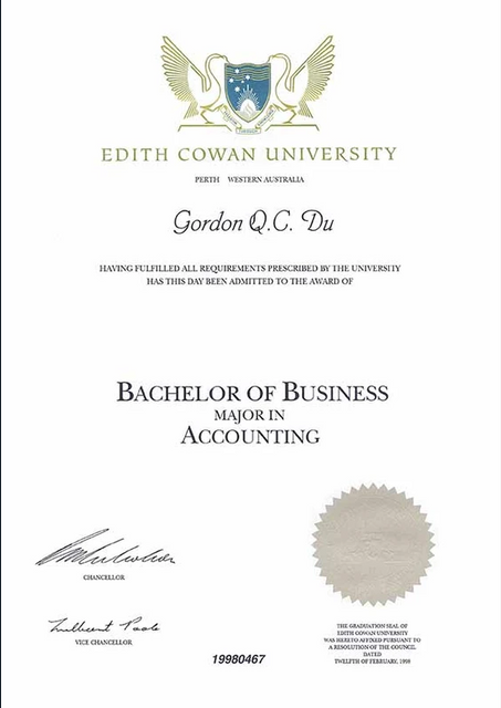 Bachelor of Accounting