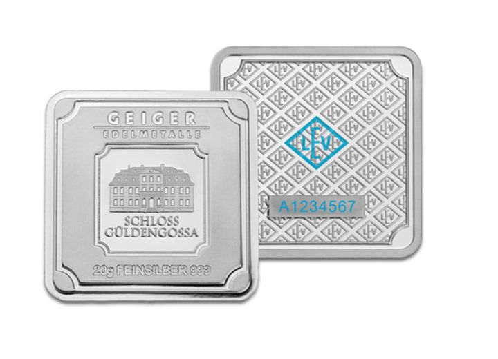 Geiger 20 Gram Silver