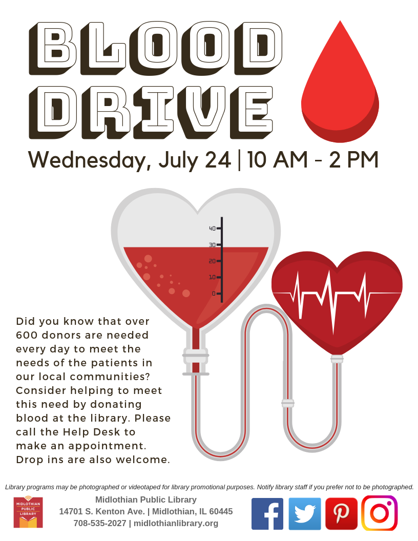 Blood Drive Flyer