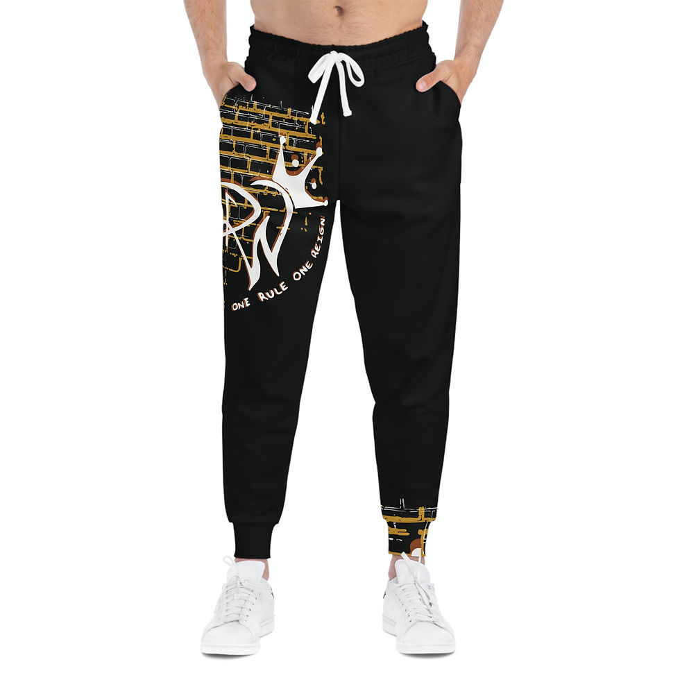 Thumbnail: Urban Graphic Joggers - Official Reign Wear Gear, Comfortable Sports Pants,