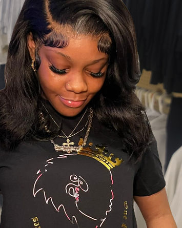 Modeling our Reign Custom Tees
