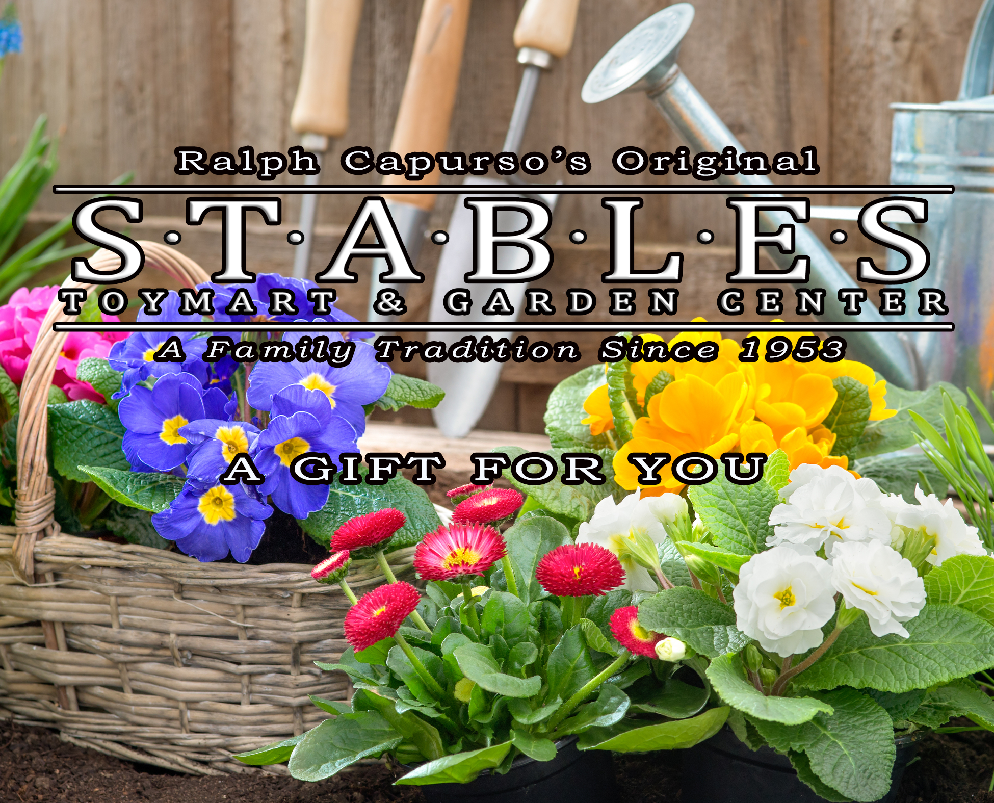 $100 Stables Garden Center Gift Card