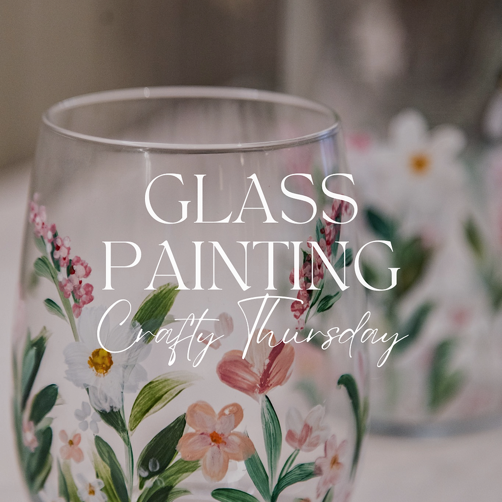 Crafty Thursday: Glass Painting