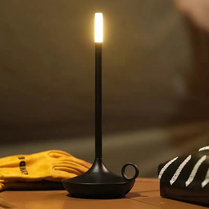 Contemporary Vintage-Style LED Candle Lamp