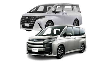 ミニバン1500cc~1800㏄(6~8人乗り)
シエンタ/フリード/VOXY/セレナ 等