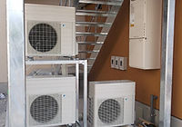 ヒートポンプ温水室外機