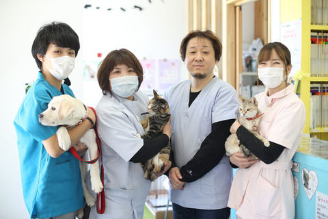 オアシス動物病院のスタッフ