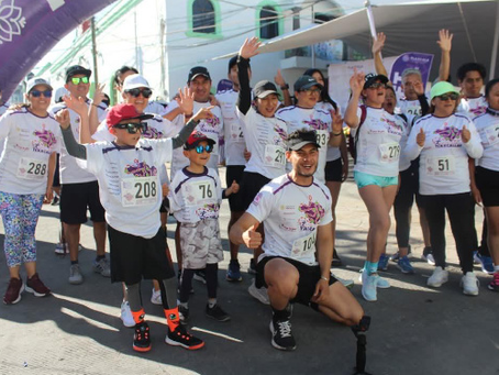 Se llevó a cabo la tercera carrera del Reto Serial Tlaxcallan “Suma Kilómetros por tu Bienestar”