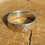 Thumbnail: Hammered Silver Ring