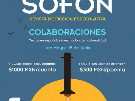 Lanzan “Sofón” revista de ficción especulativa 