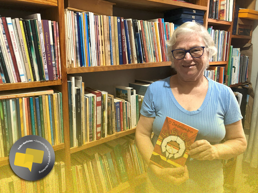 CLEIA DRÖSE LANÇA PRESENCIALMENTE EM ABRIL O LIVRO  “O DODECAEDRO ” EM SÃO LOURENÇO DO SUL 