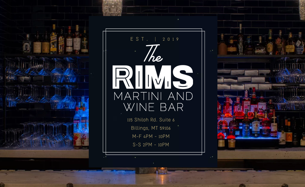 Tapas & Drinks The Rims Martini & Wine Bar Billings