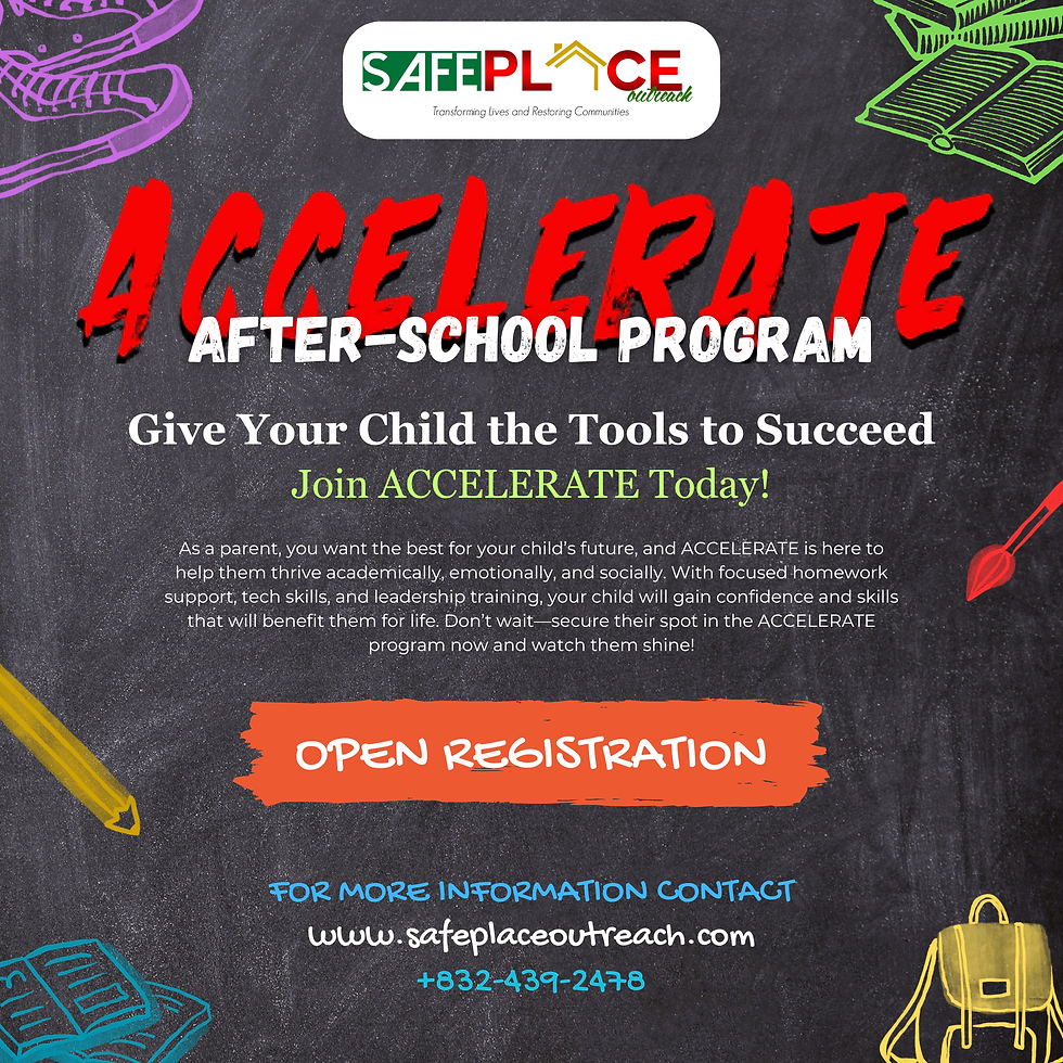 ACCELERATE AFTER SCHOOL PROGRAM