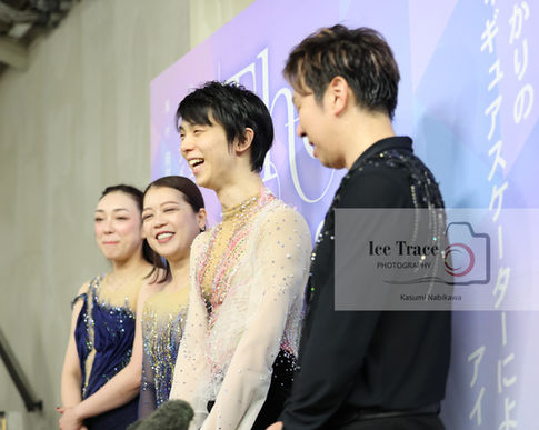 本郷理華さん
鈴木明子さん
羽生結弦さん
本田武史さん