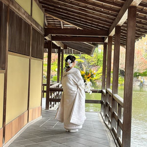 ウェディングフォトの白無垢着付けをさせていただきました【花嫁着付 神戸　個人】