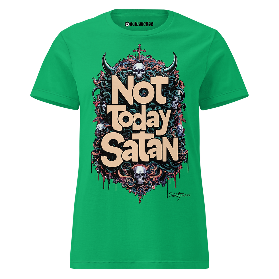 Thumbnail: Not Today Satan - Slim Fit