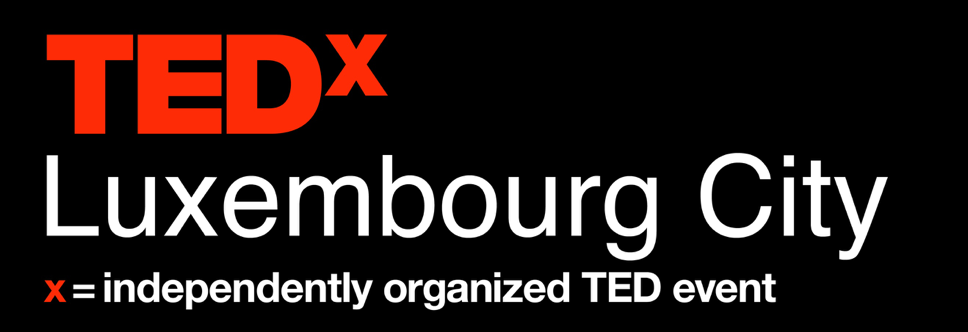 TEDxLuxembourg City logo black