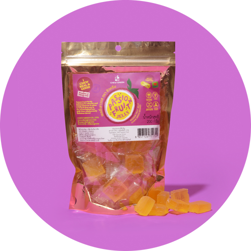 Passion Fruit Gummies 200g CHEW GREEN