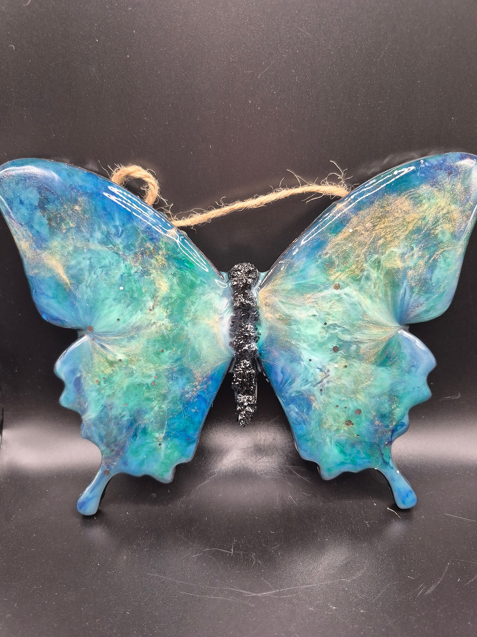 Thumbnail: Blue Butterfly Wall Hanging