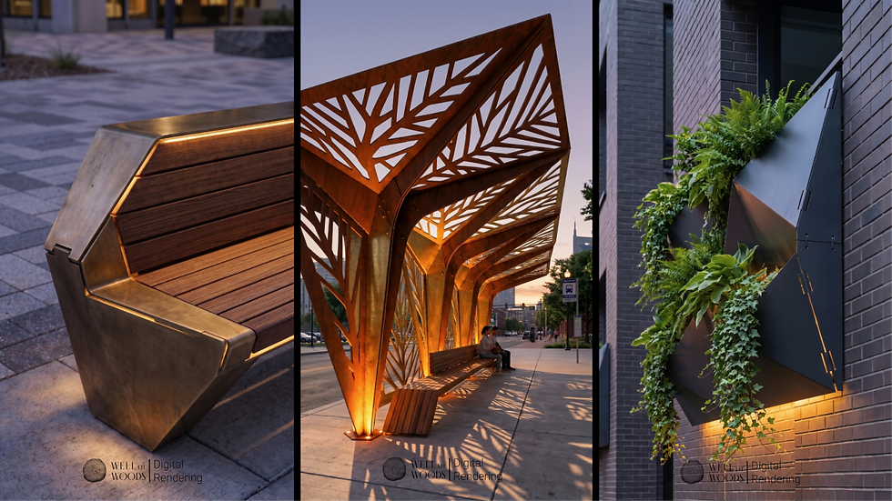 From Indoor Lamps to Civic Spaces: Scaling Public Art in Nashville