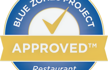 Blue Zone Project Approved Restaurant Logo