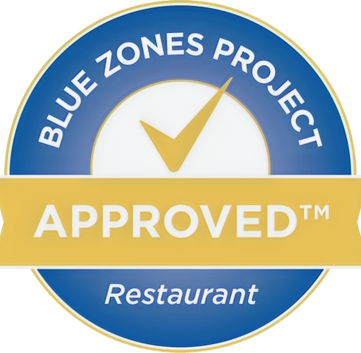 Blue Zone Project Approved Restaurant Logo