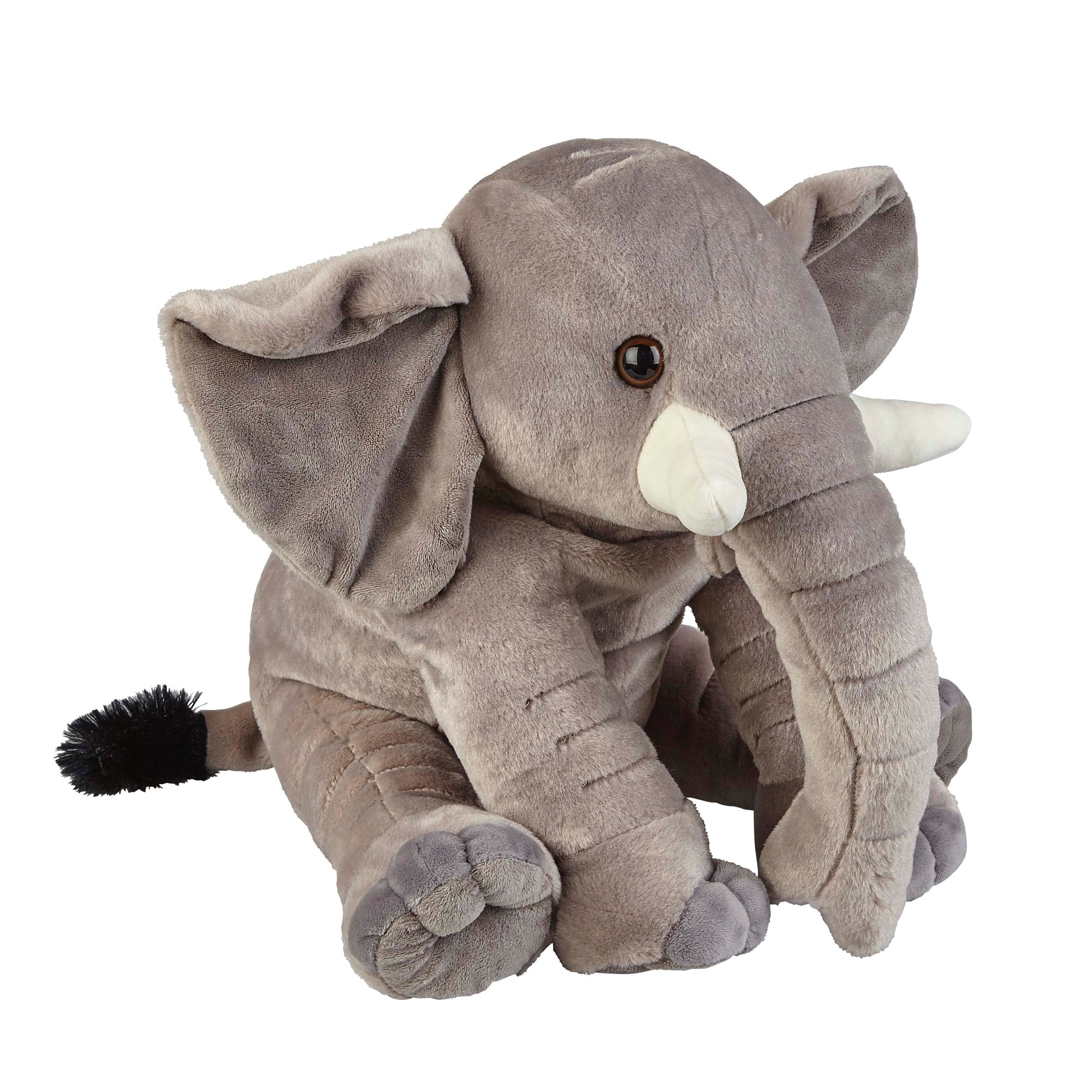 Extra Large Sitting Elephant Plush Soft Toy