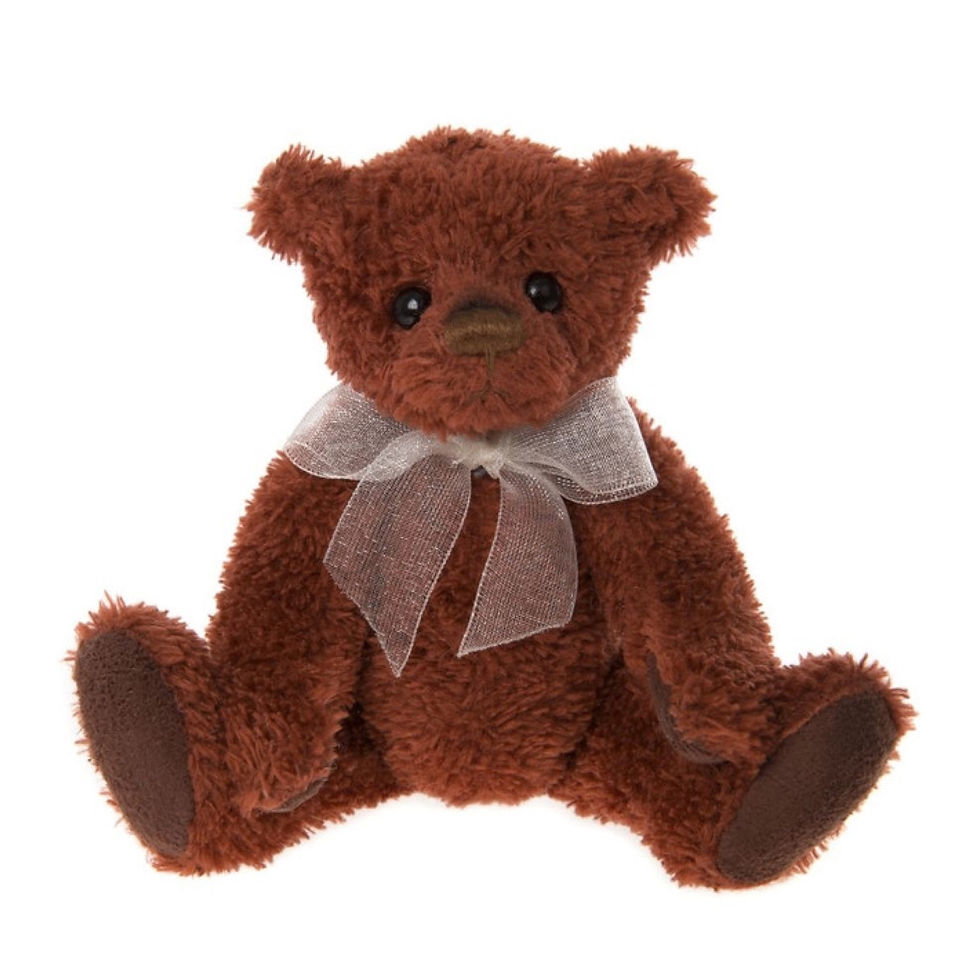 Thumbnail: Charlie Bear Cheeky Bear Keyrings