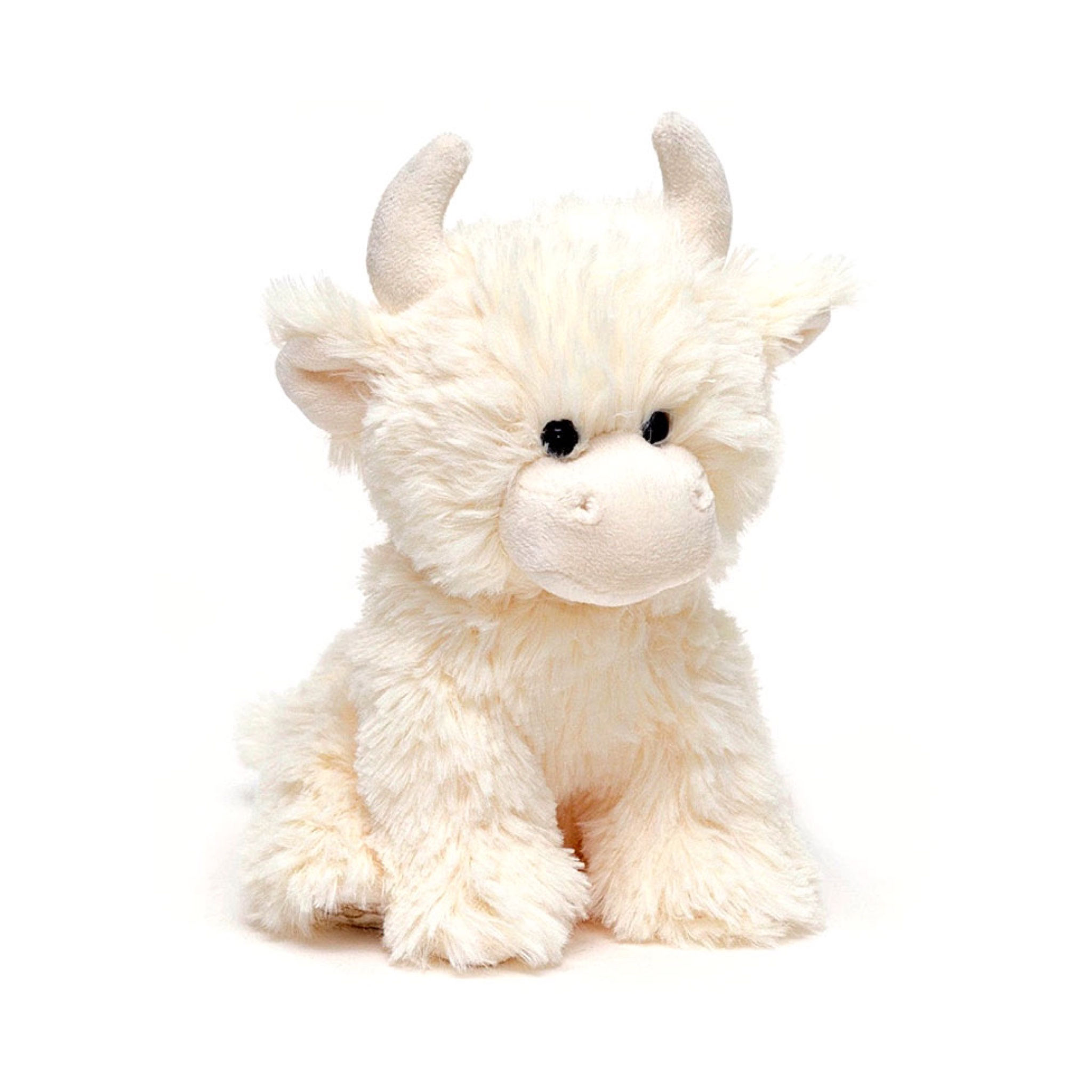 White Highland Cow Plush Soft Toys