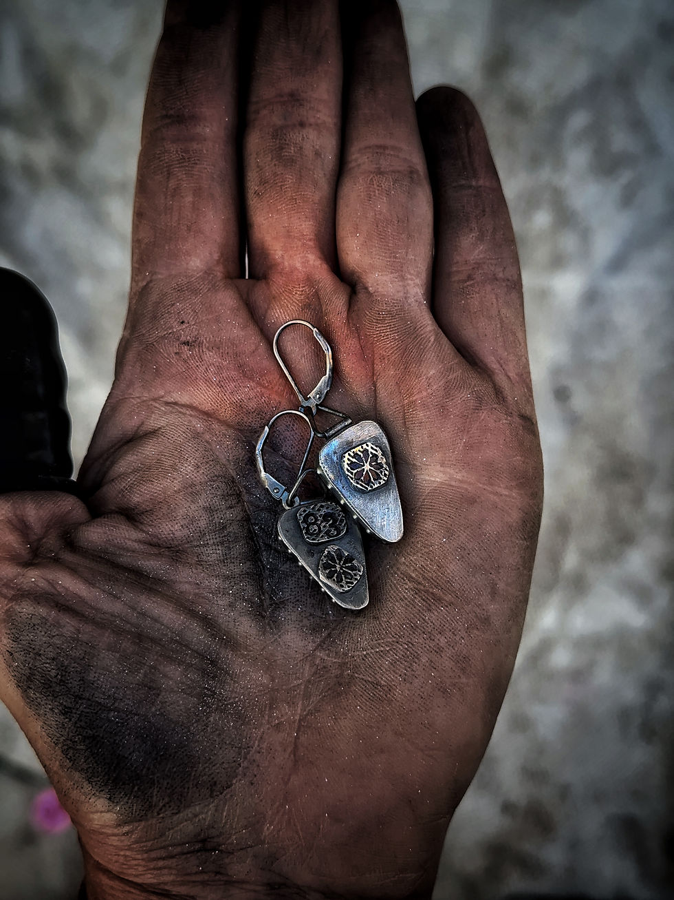 Thumbnail: Līve Iron  ⛏  Earrings