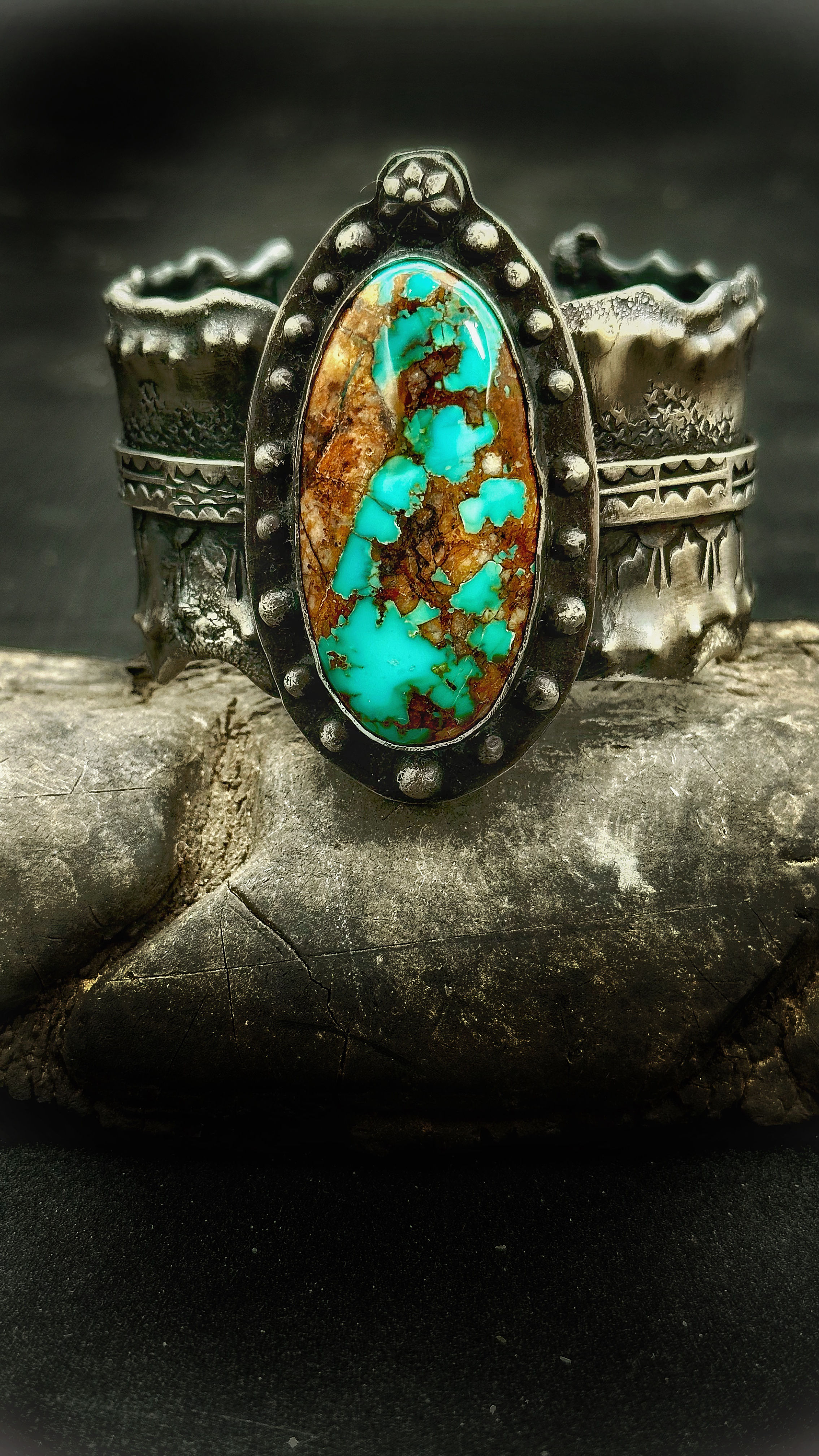 Royston Turquoise Cuff sz L