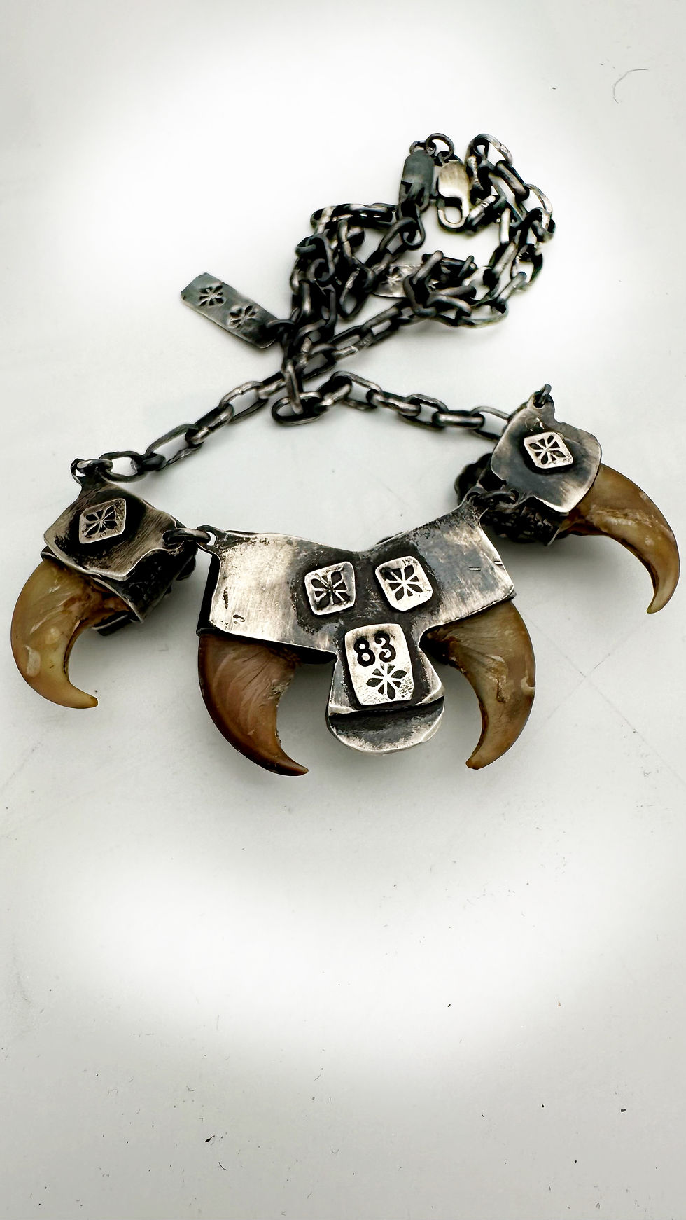 Thumbnail: Bear Claw Necklace Adustable