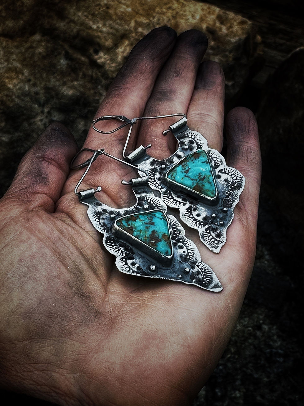 Thumbnail: Large Kings Canyon Earrings № 32