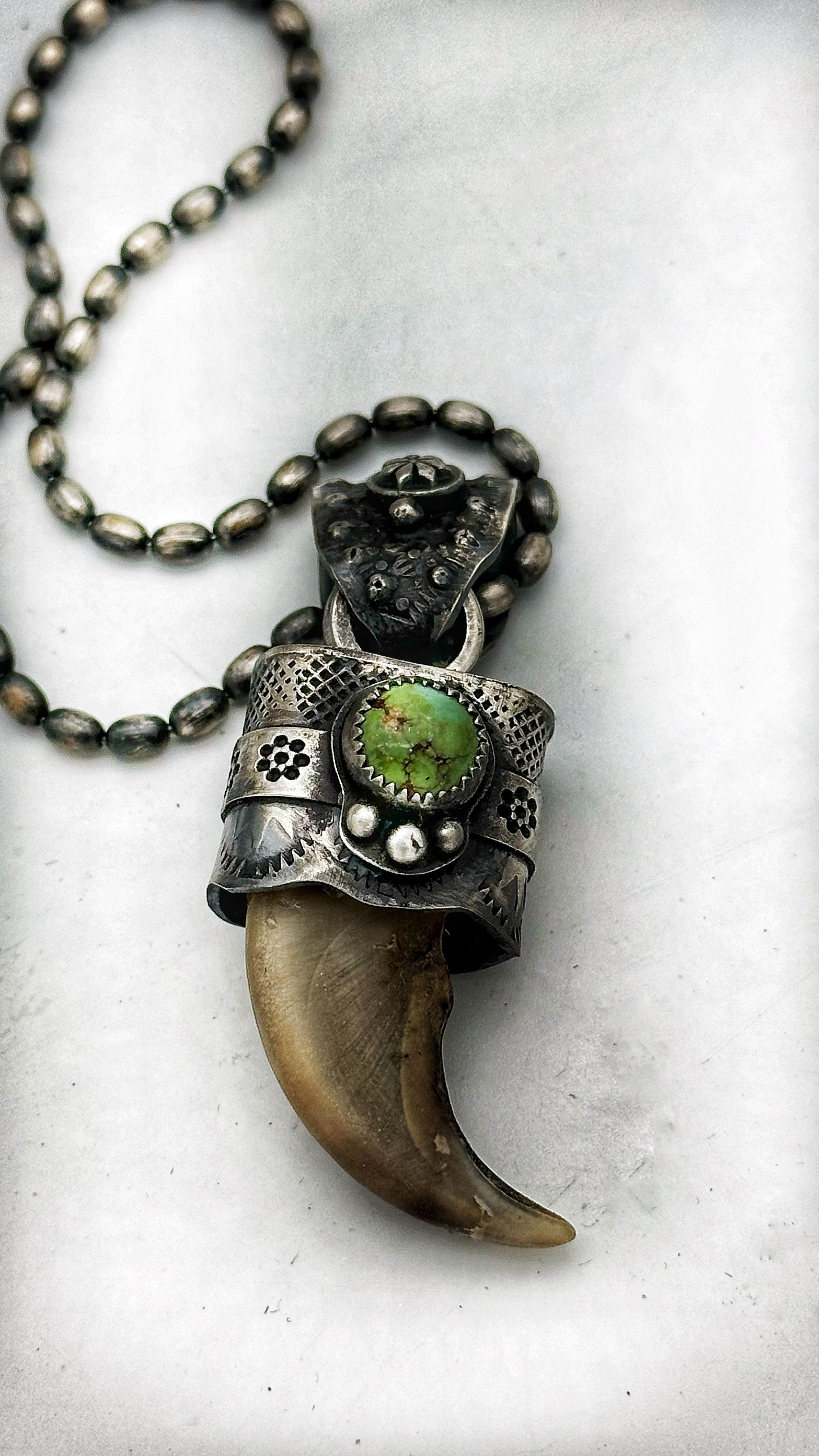 Preview Too Far Gone Bear Claw Necklace Talisman (small)