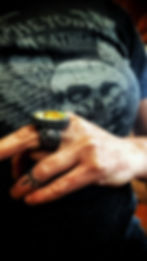 Thumbnail: No. 22 Finished Bar Fight Ring || Size 10