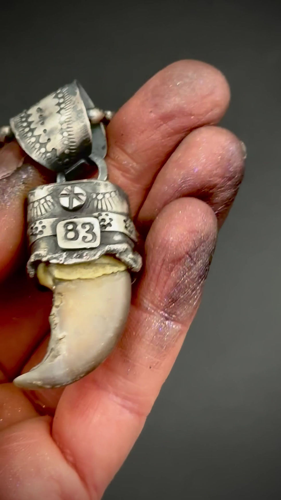 Thumbnail: No. 51 ❅ Bear Claw Talisman Small