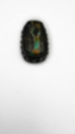 Thumbnail: #14 STONE | BAR FIGHT RING |blackjack turquoise