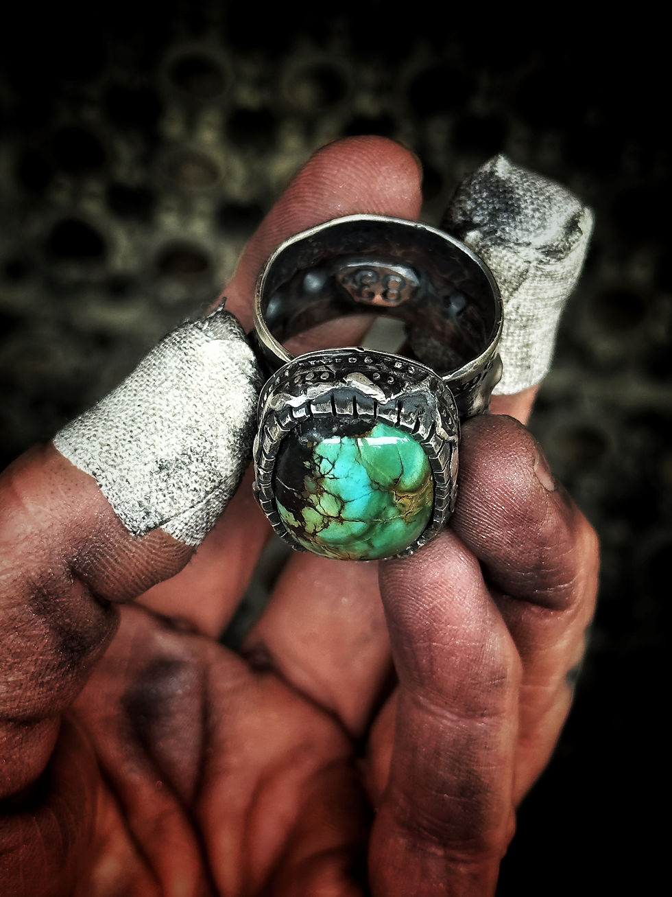 Thumbnail: Whiskey Throttle Ring  No.11  Size 12