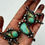 Thumbnail: BAR FIGHT NECKLACE #1 | blackjack turquoise