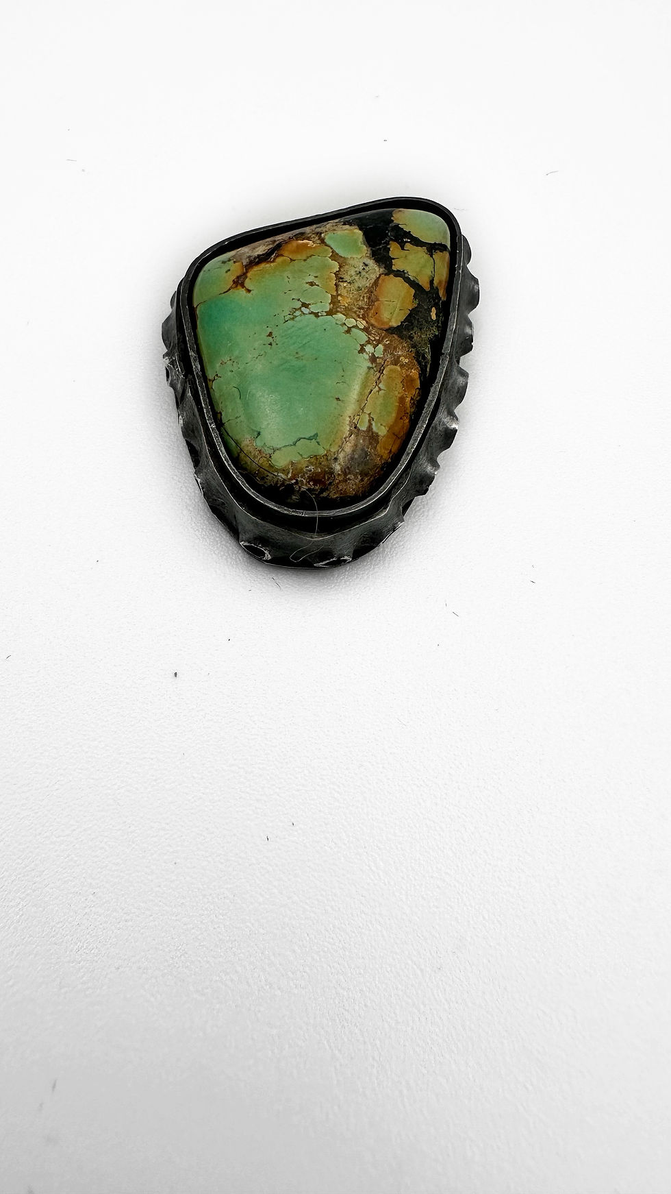 Thumbnail: #12 STONE | BAR FIGHT RING | blackjack turquoise